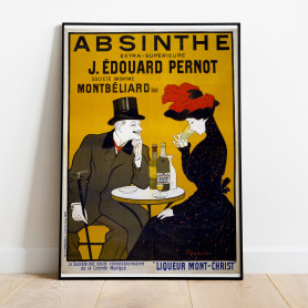 Absinte Montbeliard 1900 Vintage Poster