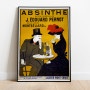 Absinte Montbeliard 1900 Vintage Poster