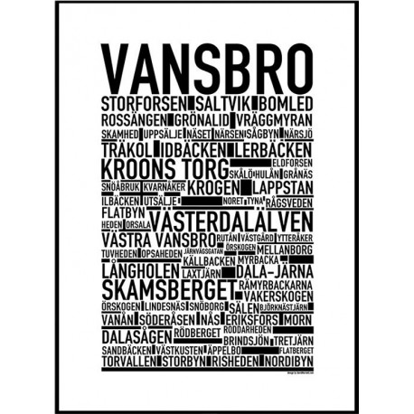 Vansbro Poster