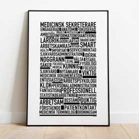 Medicinsk Sekreterare Poster