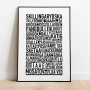 Skillingarydska Poster