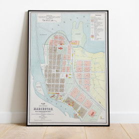 Mariestad Historisk Karta 1882