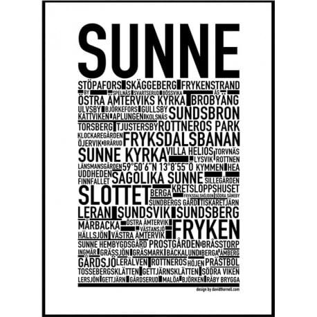 Sunne Poster