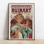 Champagne Ruinart Mucha