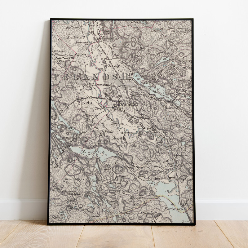 Mörlunda Historisk Karta 1876