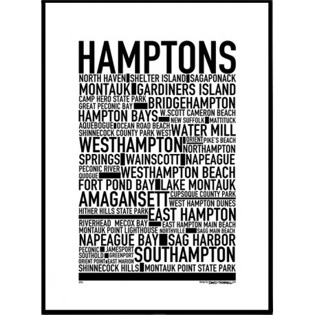 Hamptons Poster