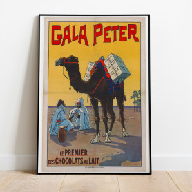 Gala Peter Choklad 1906 Vintage Poster