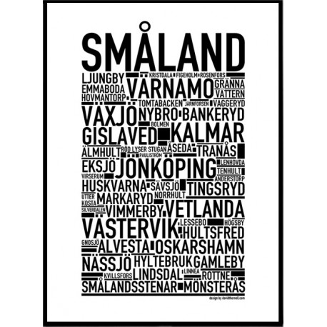 Småland Poster