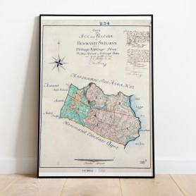 Svinaryd Blekinge Historisk Karta 1810