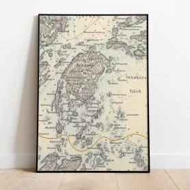 Runmarö Historisk Karta 1877