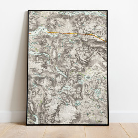 Kittelfjäll V2 Historisk Karta 1899