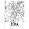 Roma Karta Poster