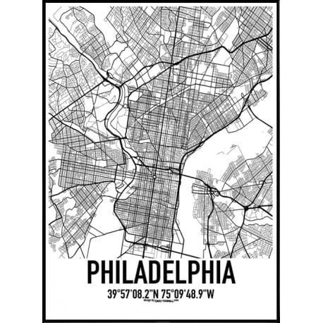 Philadelphia Karta