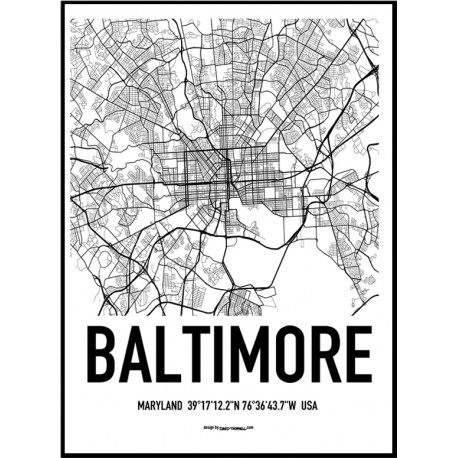 Baltimore Karta