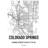 Colorado Springs Karta