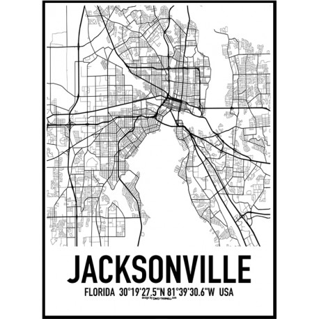 Jacksonville Karta