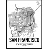 San Francisco Karta