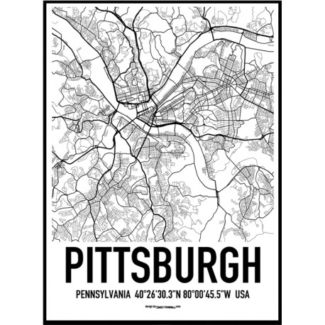 Pittsburgh Karta 