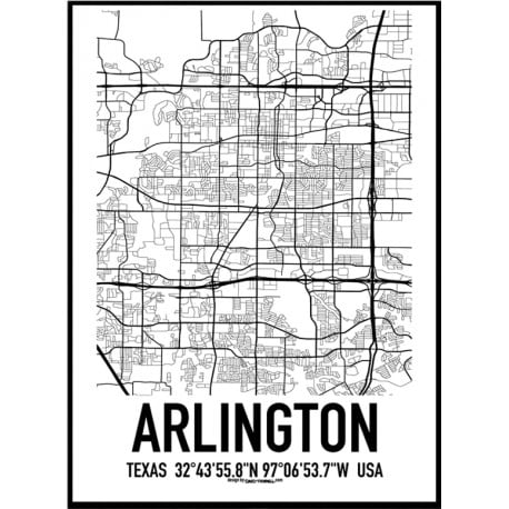 Arlington Karta