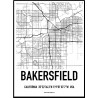 Bakersfield Karta 
