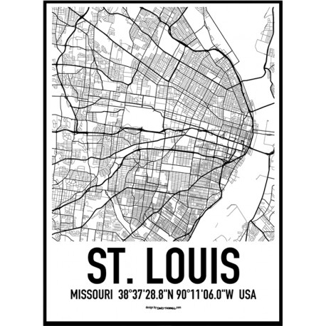 St. Louis Karta 