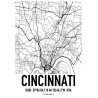 Cincinnati Karta
