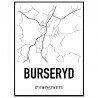 Burseryd Karta Poster