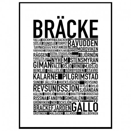 Bräcke Poster