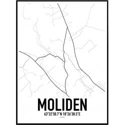 Moliden Karta Poster